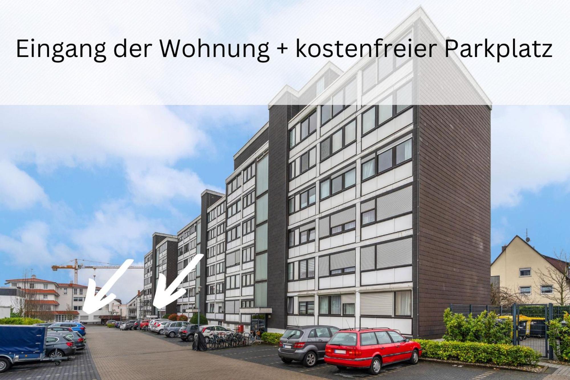 Urban Jungle Industrial Parkplatz Balkon Business Appartement Dreieich Buitenkant foto